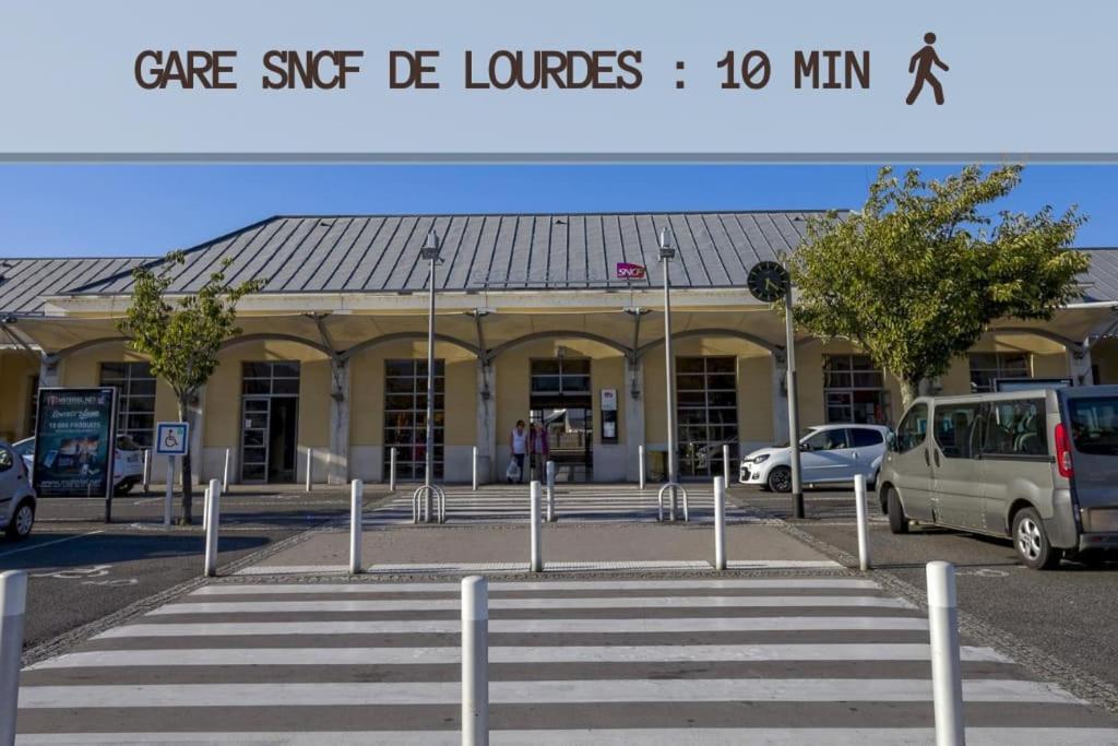 Le Jeanne 4/6 Couchages, Wifi, Sanctuaire Apartment Лурд Екстериор снимка